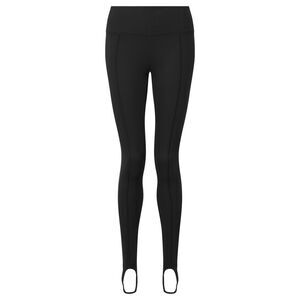 TriDri Womens/Ladies Recycled Stirrup Dance Tights / Black